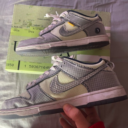 Nike Dunk Union sneakers used, size 41, with box, Pistachio