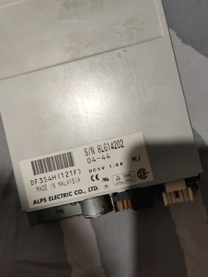 Floppy Disk Drive DF354H(121F) used by Alps Electric