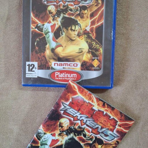 Tekken 5 game for Sony Playstation 2 like new, action