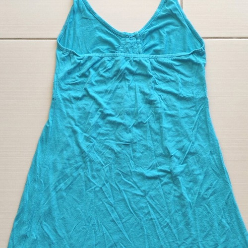 Dress with strap like new, size M/L, blue