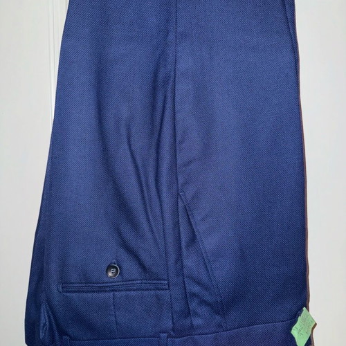 Massimo Dutti blue jacket and trousers like new, size 50