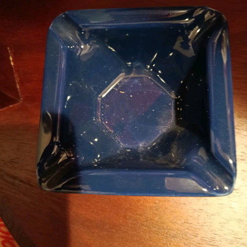 Ballantine's THE SUPERB SCOTCH collectible glass ashtray like new