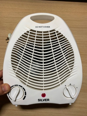 Fan heater like new for small spaces