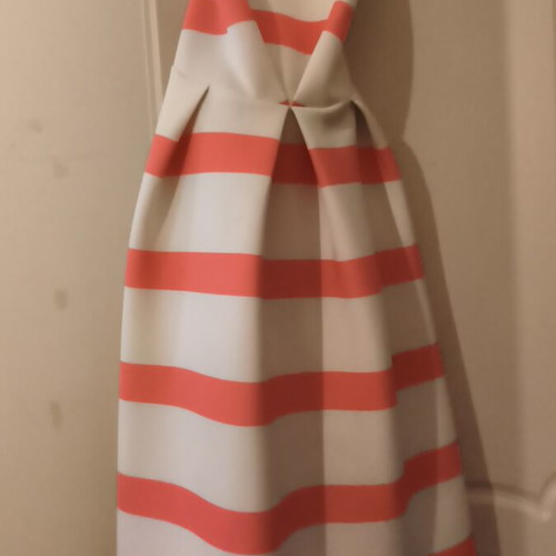 Asos dress like new, tie back, multicolor, size L