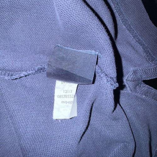 Tommy Hilfiger polo shirt L slim fit used, dark blue cotton