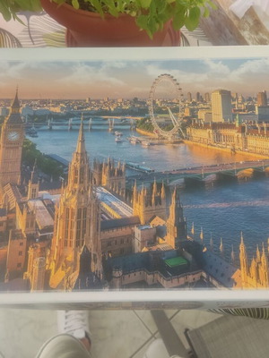 Puzzle 1000 pieces Trefl used, London