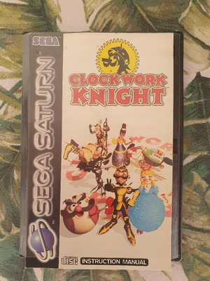 Clockwork Knight Sega Saturn μεταχειρισμένο παιχνίδι χωρίς κανονικό κουτί