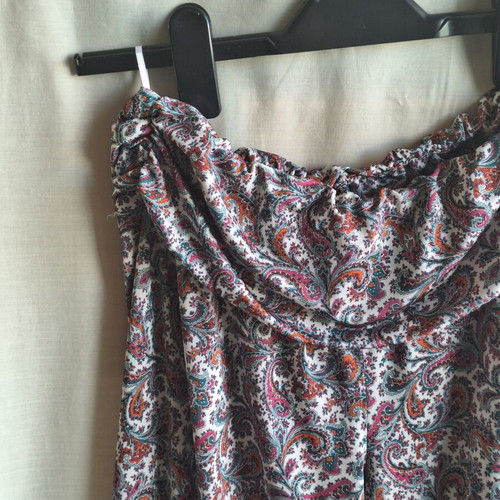 Estro Summer Medium Wide Leg Pants Paisley Pattern Boho