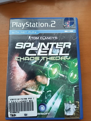 Splinter Cell Chaos Theory PS2 game used, action