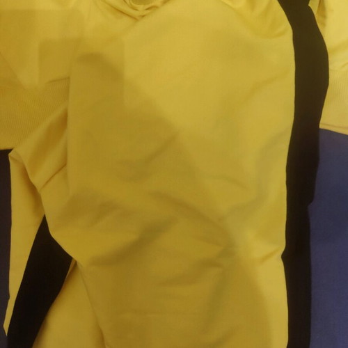 Yellow tracksuit like new, size Large