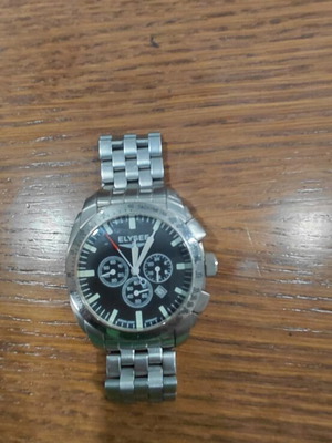 Elysee wristwatch used, men's, gray