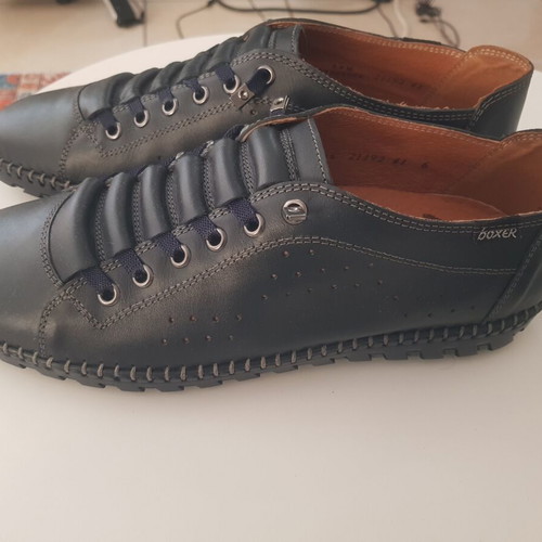 Boxer casual shoes size 41 new, dark blue