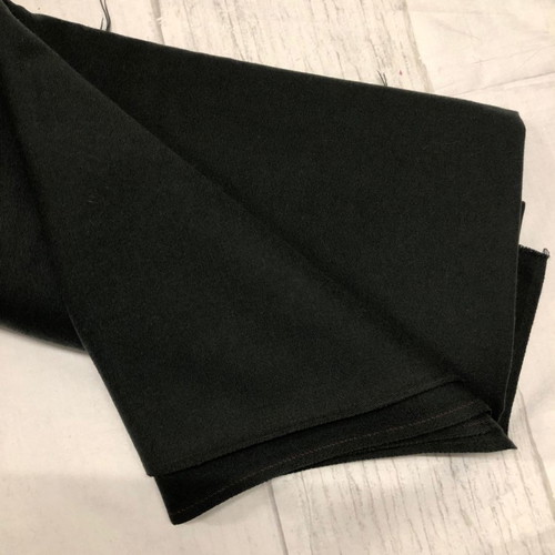 Double-sided wool fabric new, dark gray