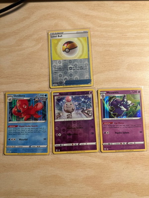 Pokemon cards Battle styles 4 reverse holofoil σαν καινούργιο