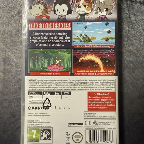Nintendo Switch Horgihugh and Friends new sealed