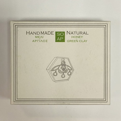 FilioNature Handmade Natural Soaps set, honey propolis, green clay, bee pollen