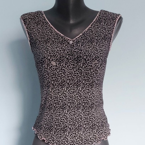Terranova leopard print bustier top like new