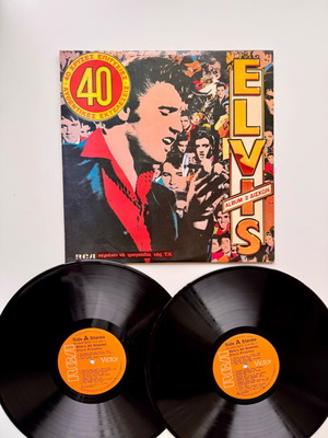 Elvis Presley 40 Златни Хита 2xLP като нов, Rock