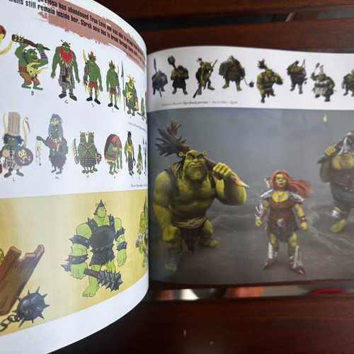 The Art of Shrek Forever After book like new