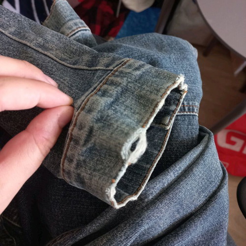Miss Sixty denim jacket used, size XS, blue
