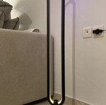 Led floor lamp like new with various settings and calculator