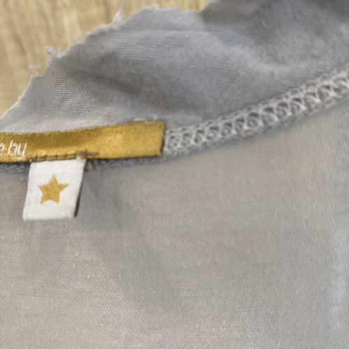 Blouse made of organic cotton, like new, gray color