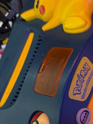 Nintendo 64 Pikachu Edition used, blue