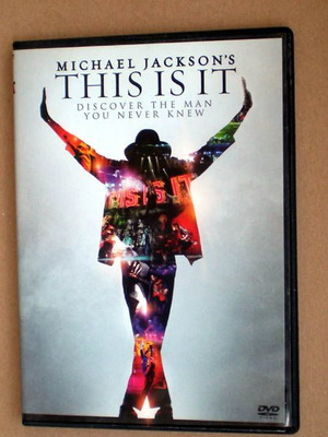 Michael Jackson's This Is It DVD used, documentary with subtitles