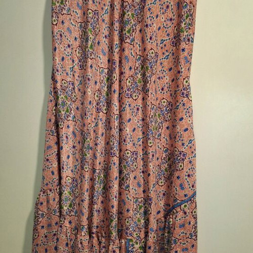 Dress in pastel shades like new, pink, one size