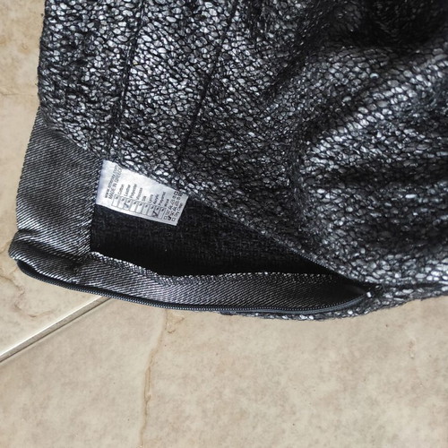 Emenay snake texture pants new, size S, gray silver