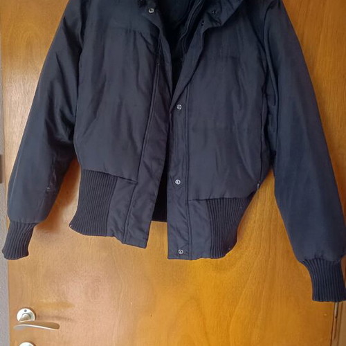 Down jacket like new, blue