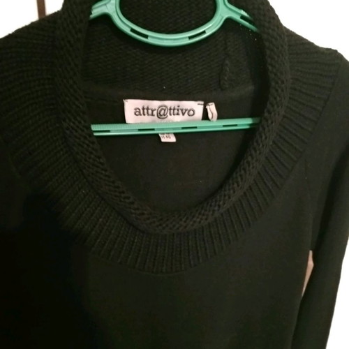 Attrattivo dress used, black, size M, elastic fit
