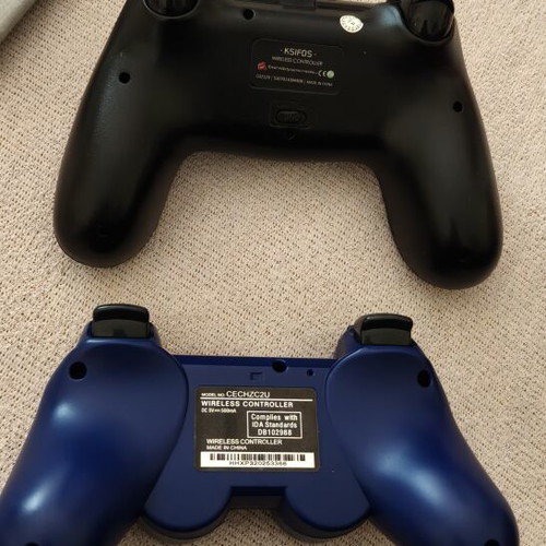Spartan Gear Ksifos PS3/PC Controller Like New with OEM PS3 Wired Controller