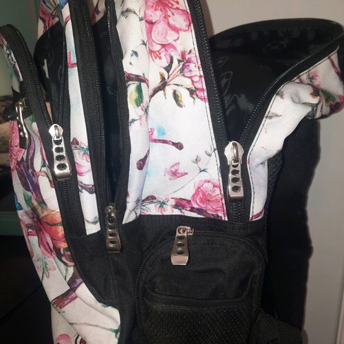 School bag like new for girls with two main compartments
