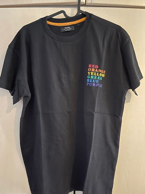 Bershka T-shirt black size S like new, worn few times