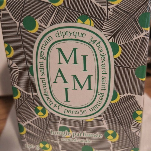 Diptyque Limited Edition Miami Scented Candle new 190gr
