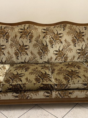 Vintage σετ σαλονιού Louis XV style 5 τεμαχίων μεταχειρισμένο