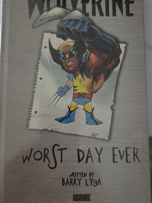 Wolverine Worst Day Ever hardcover collectible Marvel vintage