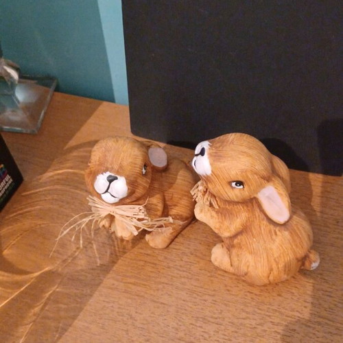 Decorative rabbit like new