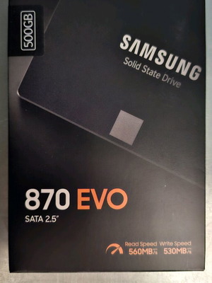 SSD диск Samsung 870 EVO 500GB