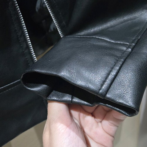 Reserved leather jacket like new, size L black