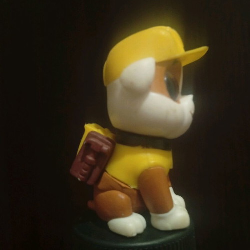 Rubble Paw Patrol Ty Mini Boos figure like new