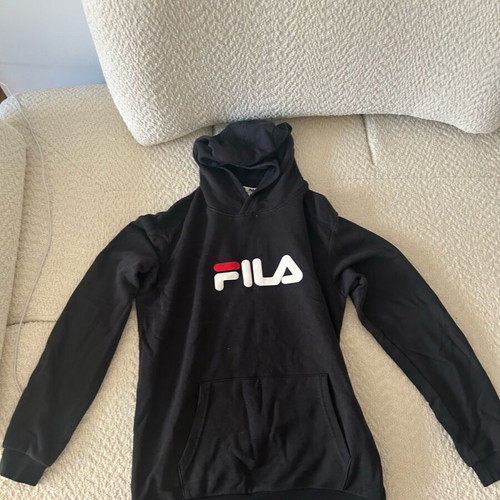 Fila hoodie like new, size S-M, black and blue