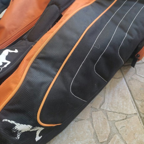 Boris Becker tennis racquet bag used