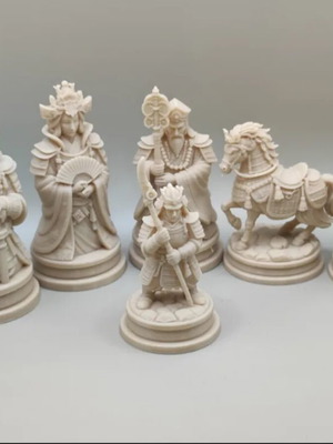 Chess set Chinese theme new