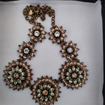 A.L.E. necklace used, beige