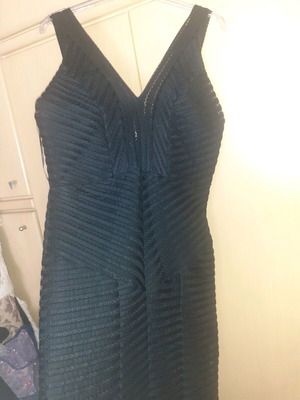 Avant Garde long black dress new, size L