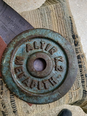 Weight Plates used, branded, set of 2