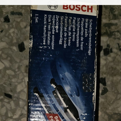 Bosch BP318 Front Brake Pads New for Peugeot and Citroen