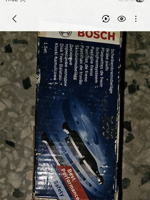Bosch BP318 Front Brake Pads New for Peugeot and Citroen